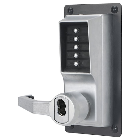 Dormakaba Rim Exit Trim with Keypad LLP1020M-26D-41